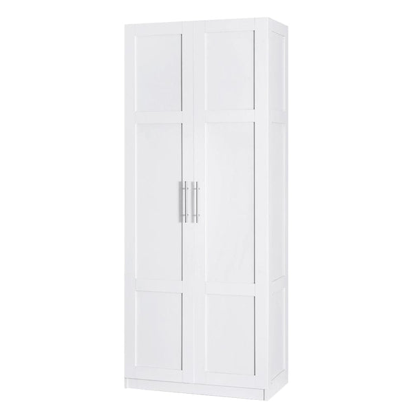 Artiss 2 Door Buffet Sideboard Cupboard Cabinet Pantry White