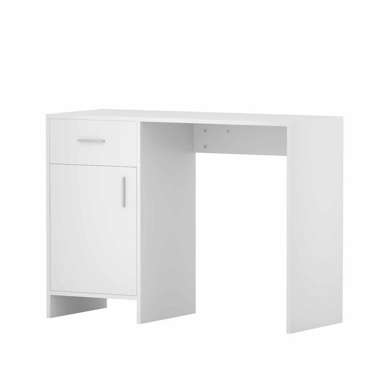 Artiss Computer Desk Drawer Cabinet White 100CM