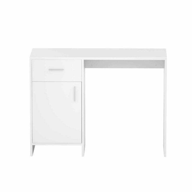 Artiss Computer Desk Drawer Cabinet White 100CM