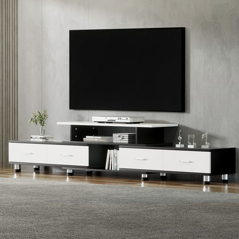 Artiss TV Cabinet Entertainment Unit Extendable 160CM To 220CM