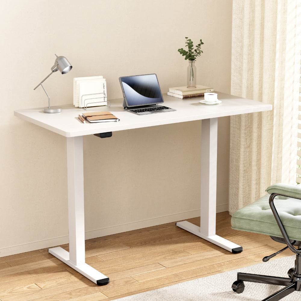 Artiss Standing Desk Motorised Dual Motor 120CM White