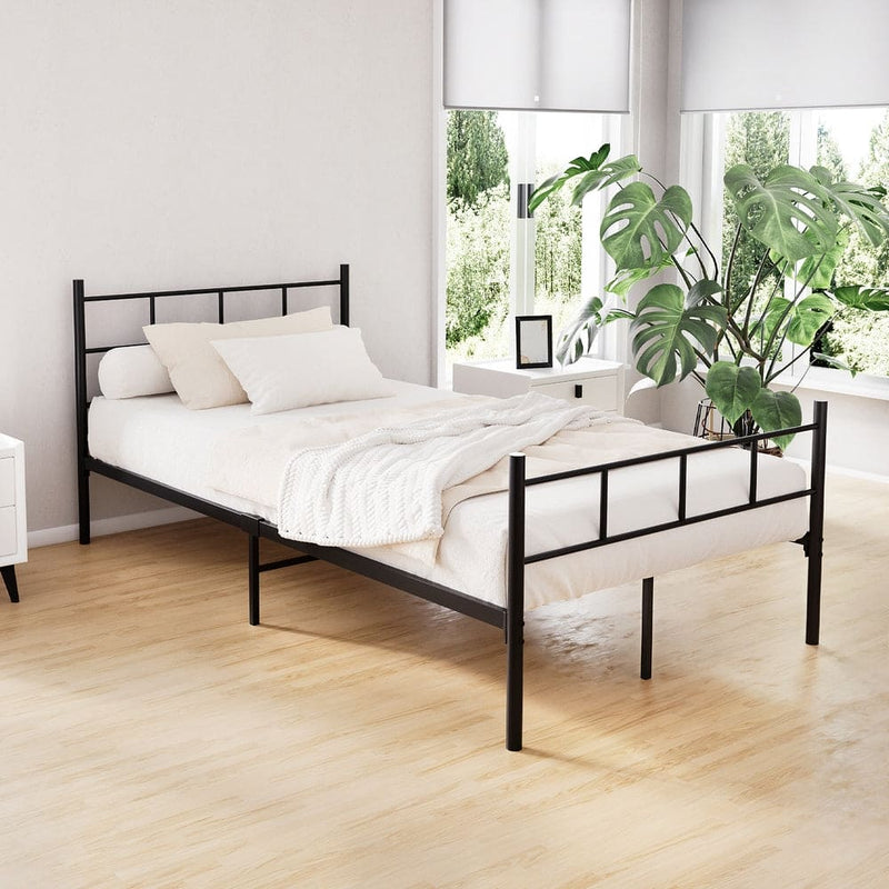 Artiss Bed Frame King Single Metal Bed Frames SOL