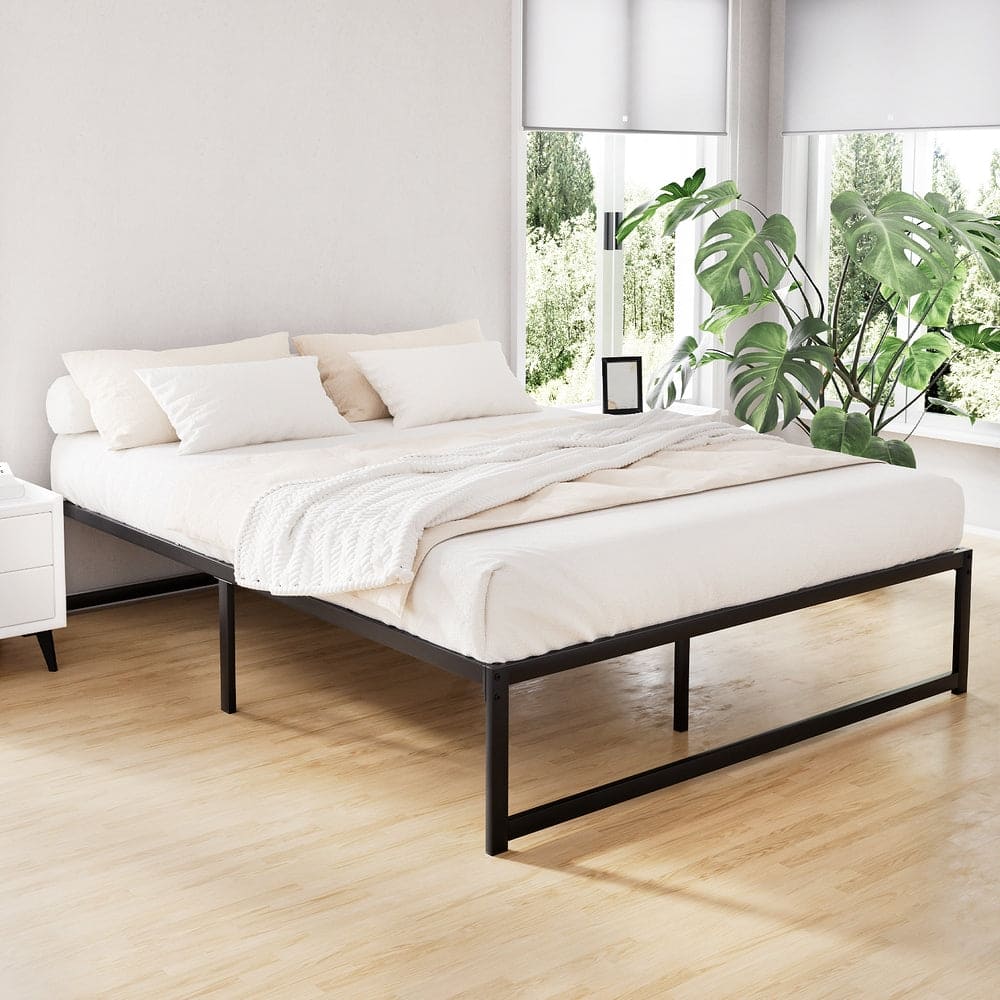 Artiss Bed Frame Queen Size Metal Frame TINO