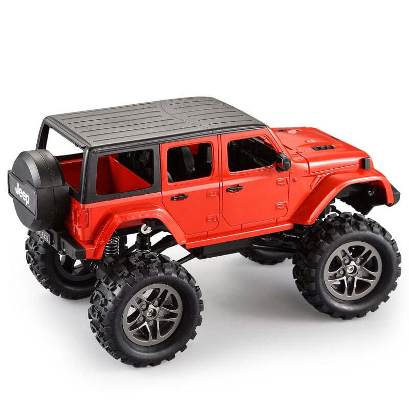 Remote Control Jeep Rock Crawler (Red), Model Toy Car