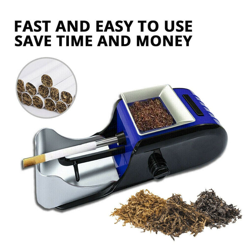 Automatic Cigarette Machine Rolling Tobacco Electric Maker Roller Injector Tube