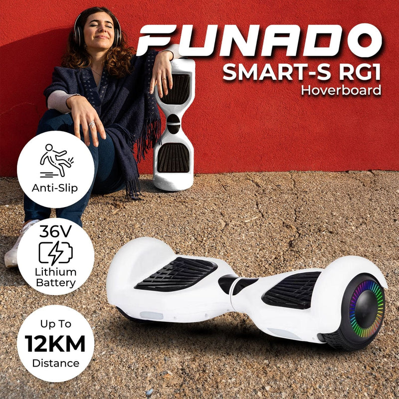 Funado Smart-S RG1 Hoverboard White