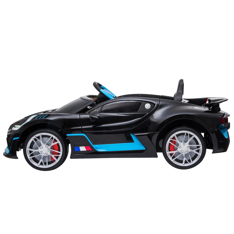 Kahuna Licensed Bugatti Divo Kids Electric Ride On Car - Black