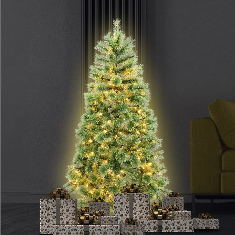 Christabelle 1.2m Prelit Lumina Pine Christmas Tree With 150 Led Lights