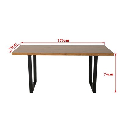 Venice Rectangular Dining Table 170cm Natural