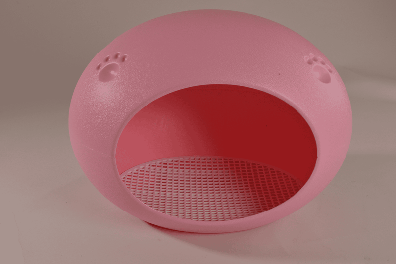 YES4PETS Medium Cave Cat Kitten Box Igloo Cat Bed House Dog Puppy House Pink