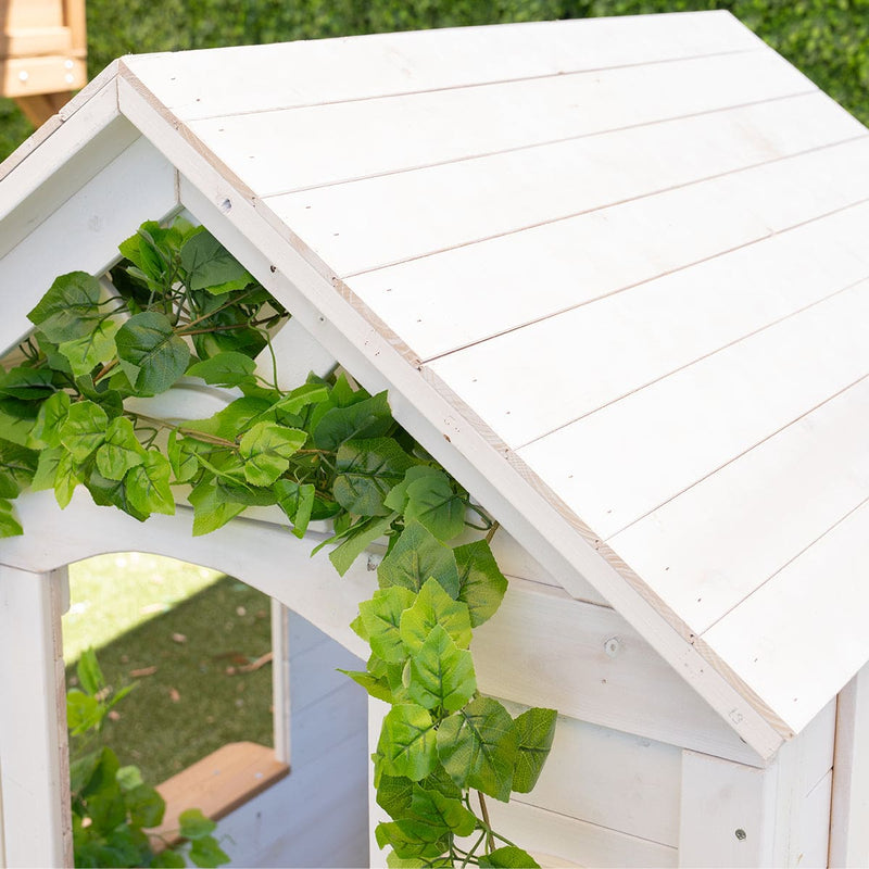 Lifespan Kids Teddy Cubby House in White (V2) with Floor