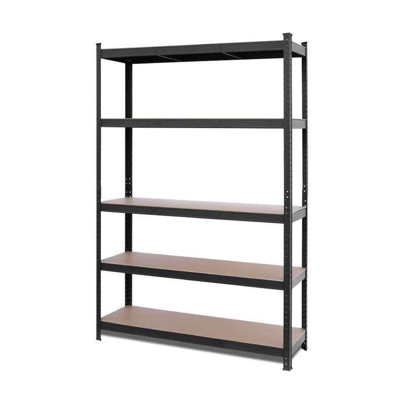 5-Tier Garage Shelving Warehouse Rack 1.8M x 1.2M Racking Storage shelves 1000Kg