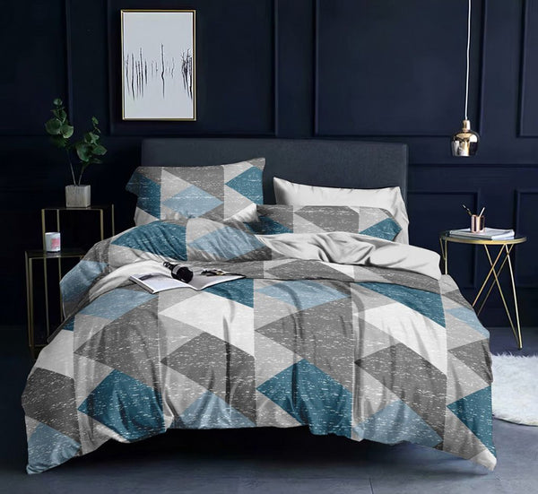 Elliot Queen Size Duvet Quilt Cover Set