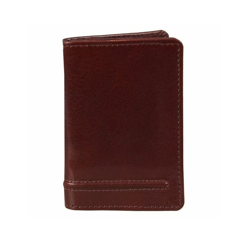 DENTS WALLET Genuine Italian LEATHER Mens Credit Card Holder Bifold GIFT BOX -