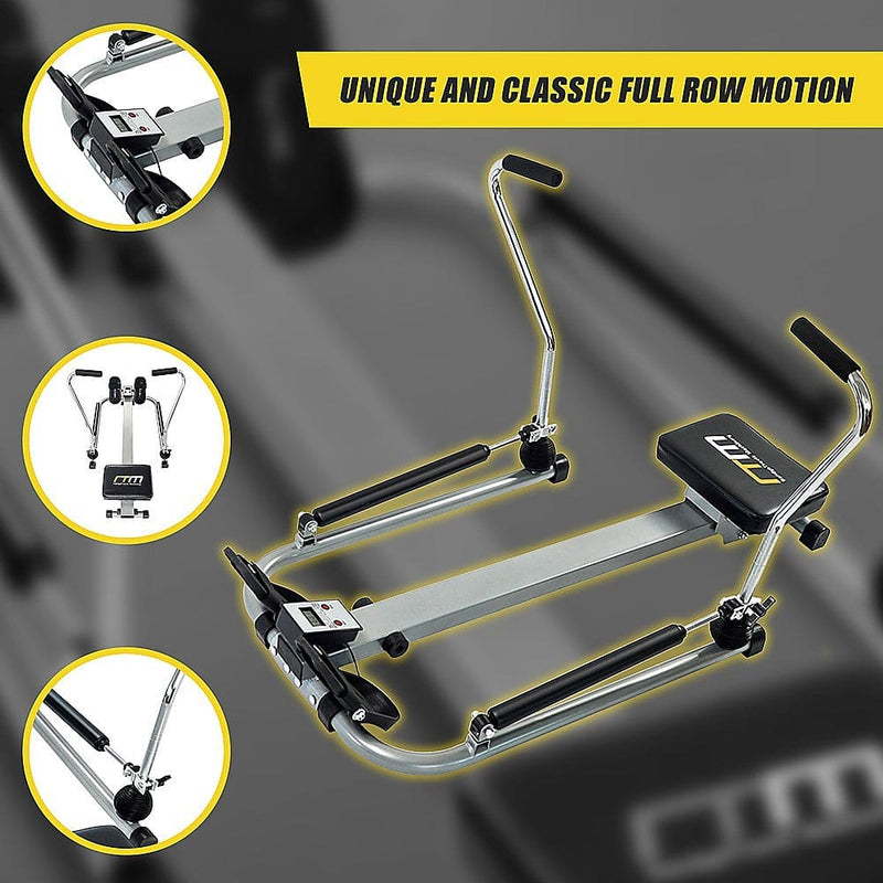 Rowing Machine Rower Exercise Fitness Gym