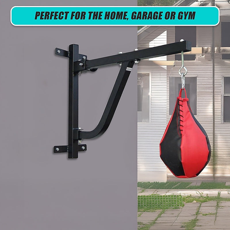 Boxing Punching Bag Wall Pivot Rack