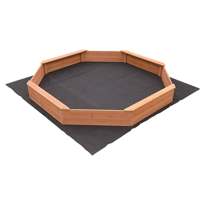 Kids Sand Pit Large Octagonal Wooden Sandpit