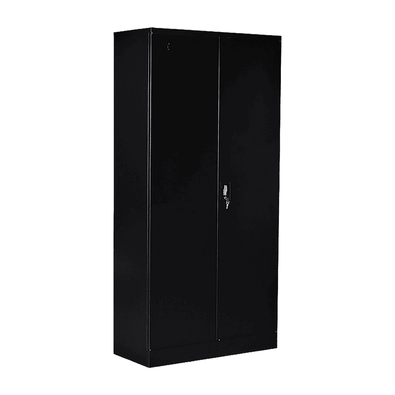 Two-Door Shelf Office Gym Filing Storage Locker Cabinet Safe