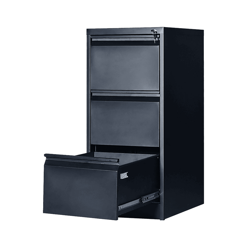 3-Drawer Shelf Office Gym Filing Storage Locker Cabinet