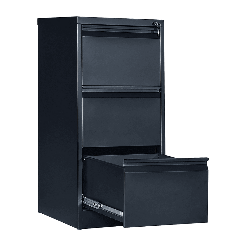 3-Drawer Shelf Office Gym Filing Storage Locker Cabinet