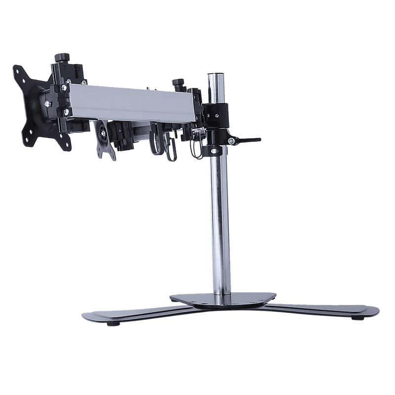 Triple Tilt LCD Monitor Mount Freestanding Desktop Stand