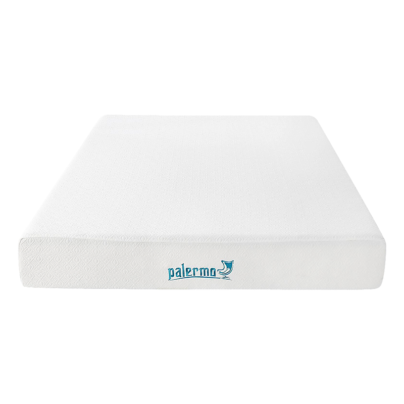 Palermo Queen 25cm Gel Memory Foam Mattress  - Dual-Layered  - CertiPUR-US Certified