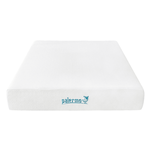 Palermo Double 25cm Gel Memory Foam Mattress  - Dual-Layered  - CertiPUR-US Certified