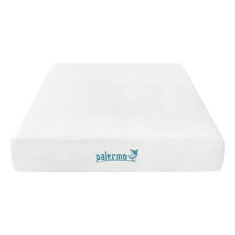 Palermo Double 25cm Gel Memory Foam Mattress  - Dual-Layered  - CertiPUR-US Certified