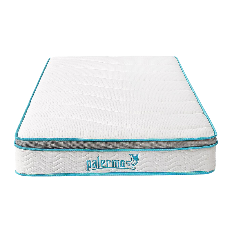 Palermo King Single 20cm Memory Foam and Innerspring Hybrid Mattress