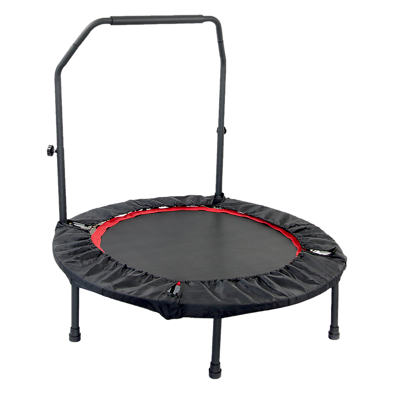 Mini Rebounder Trampoline With Handle Rail