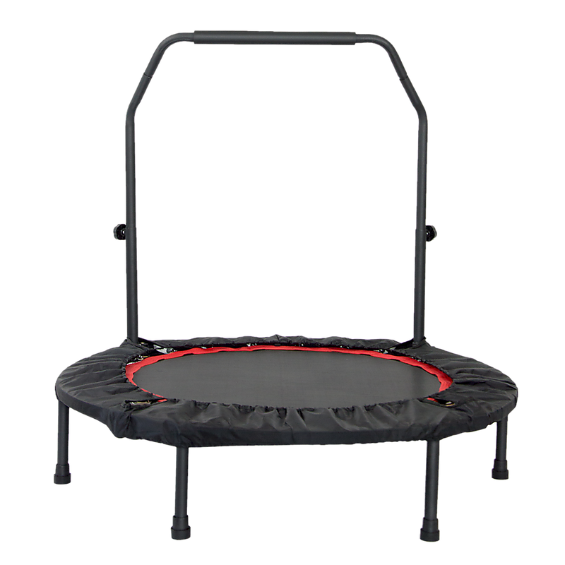 Mini Rebounder Trampoline With Handle Rail