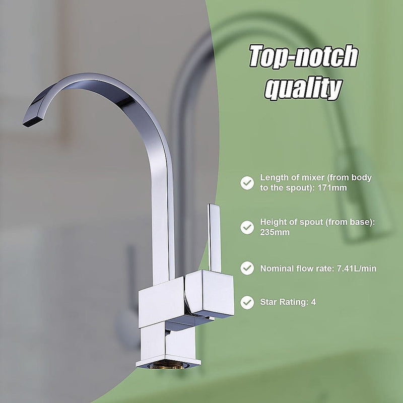 Basin Mixer Tap Faucet -Kitchen Laundry Bathroom Sink