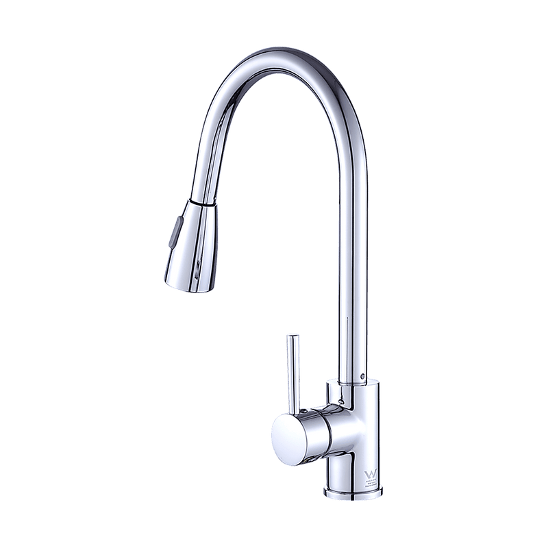 Basin Mixer Pull-Down Tap Faucet -Kitchen Laundry Bathroom Sink