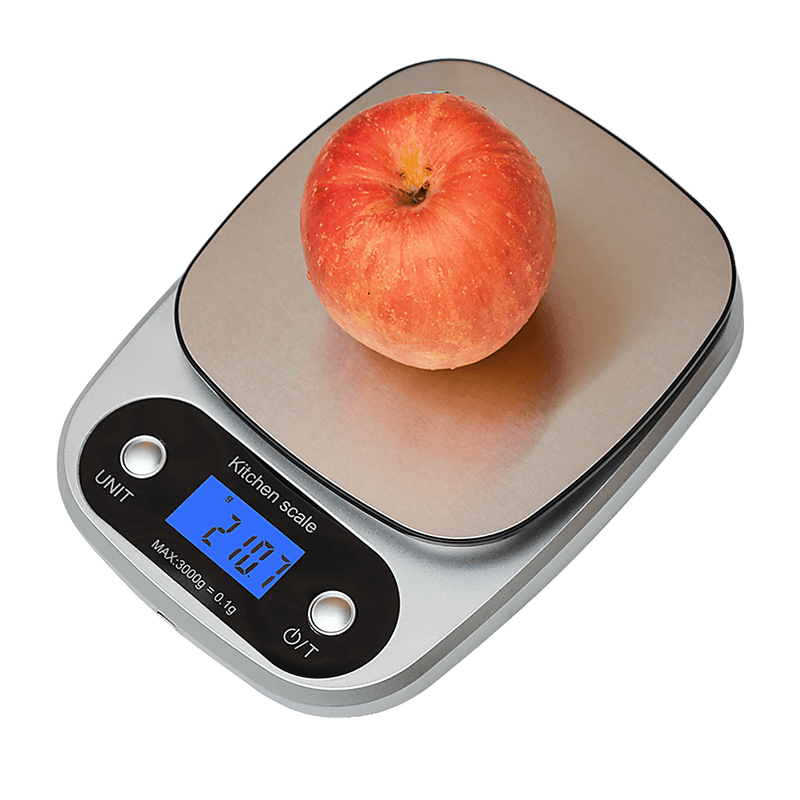 0.1g High Precision Kitchen Scale Rechargable Food Scale Digital 3KG