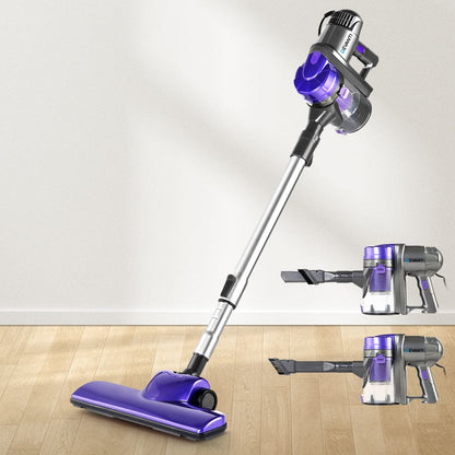 Devanti Stick Vacuum Cleaner Handheld Corded 450W Purple