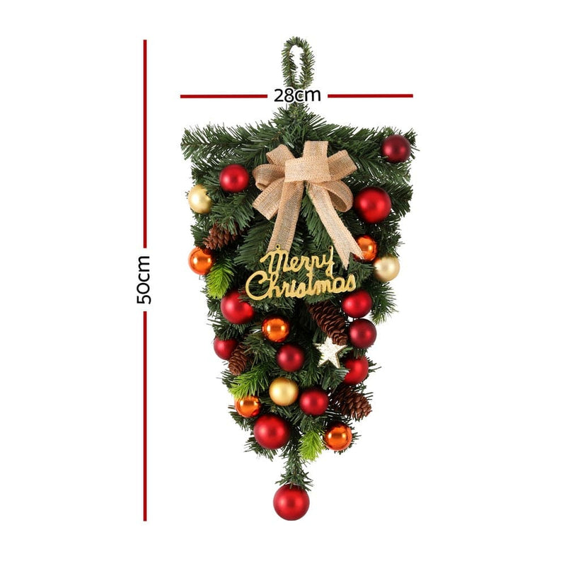 Jingle Jollys Hanging Christmas Garland 50CM Ornaments Party Decorations