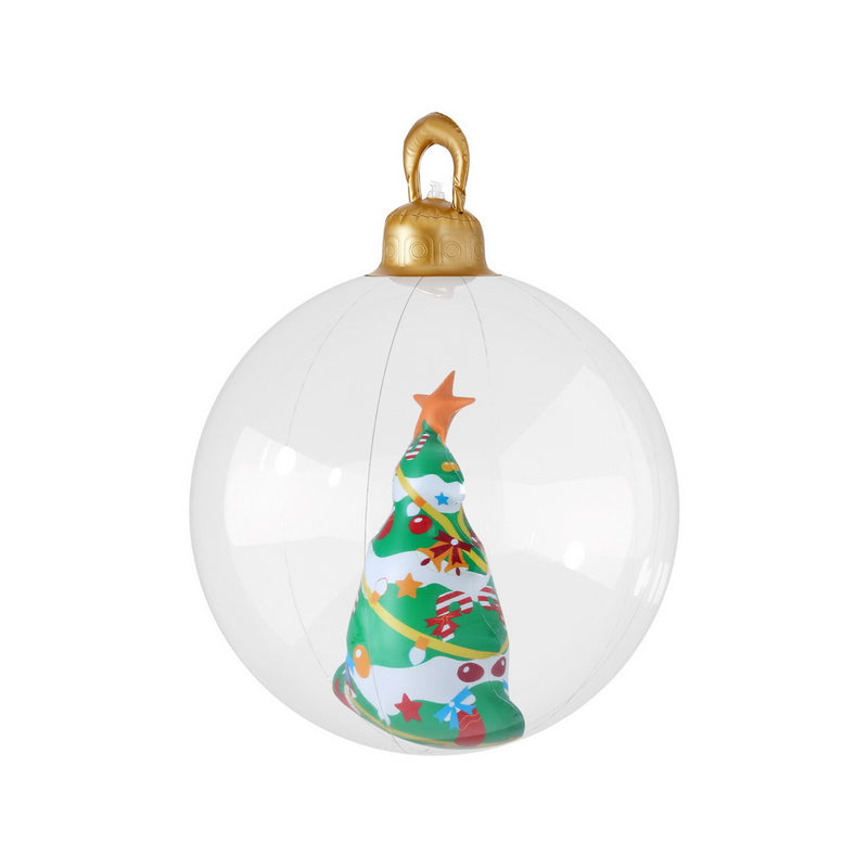 Jingle Jollys Christmas Inflatable Ball 60cm Tree Decoration Giant Bauble Clear