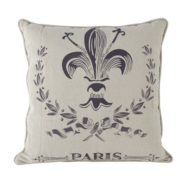 Paris Themed Square Cushion