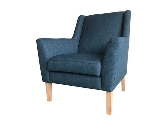 Eden Armchair denim fabric