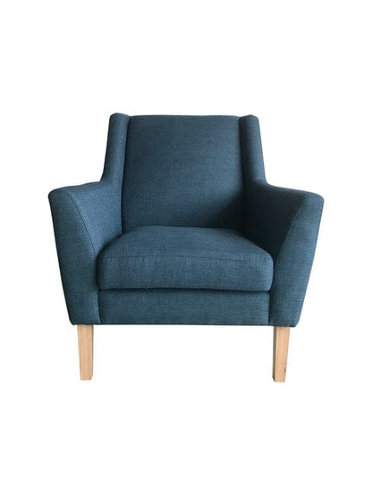 Eden Armchair denim fabric