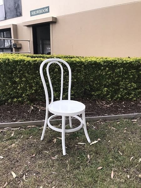 Bentwood Dining Chair White (Stackable)