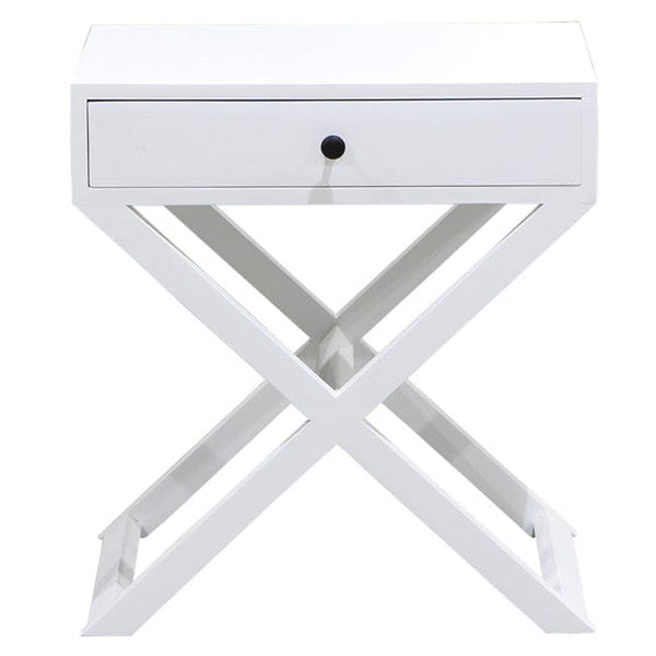 Nantucket Crossed Bedside Table