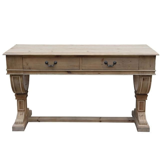 Curtis 2 Drawer Petite Console Natural