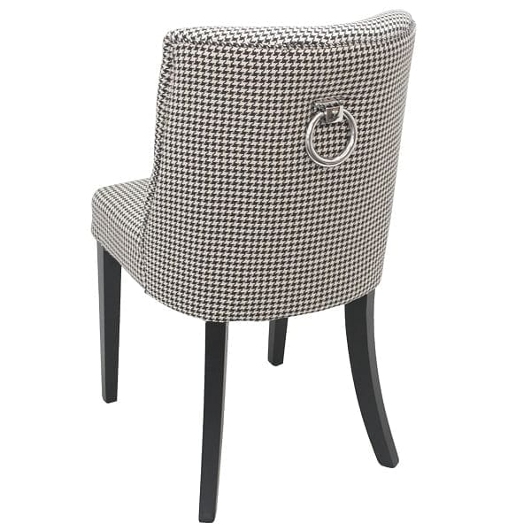 Ophelia Dining Chair Houndstooth