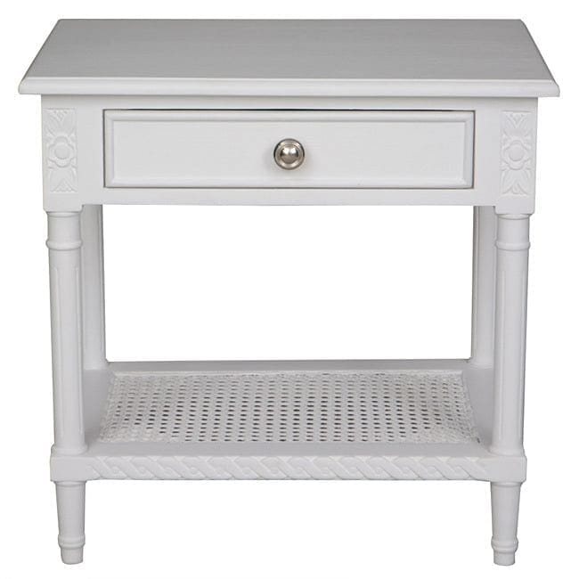 Polo Side Table/Bedside White