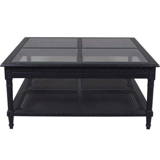 Polo Square Coffee Table Black 