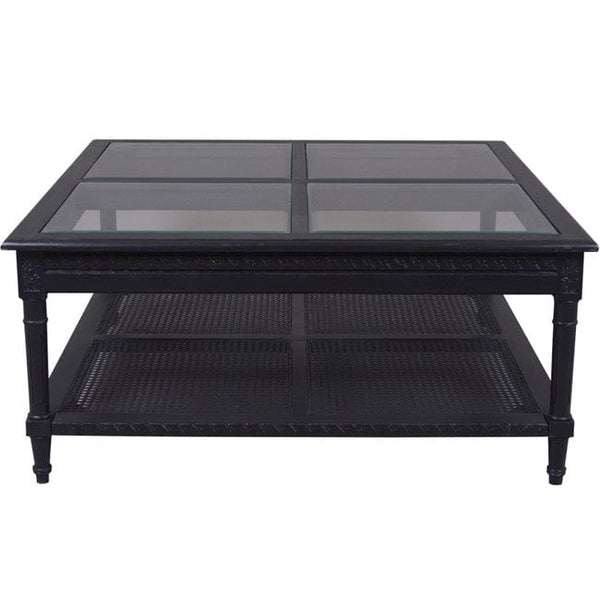 Polo Square Coffee Table Black 