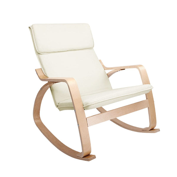 Artiss Rocking Armchair Bentwood Frame Aero