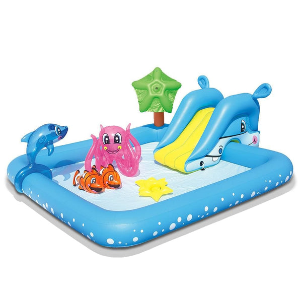 Bestway Kids Pool 239x206x86cm Inflatable Above Ground Swimming Play Pools 308L