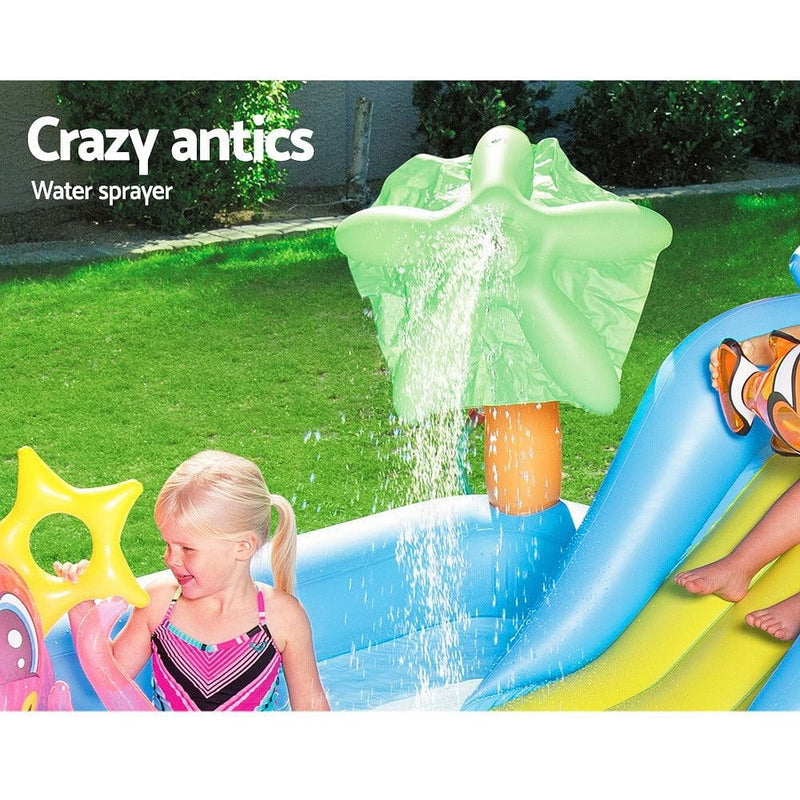 Bestway Kids Pool 239x206x86cm Inflatable Above Ground Swimming Play Pools 308L